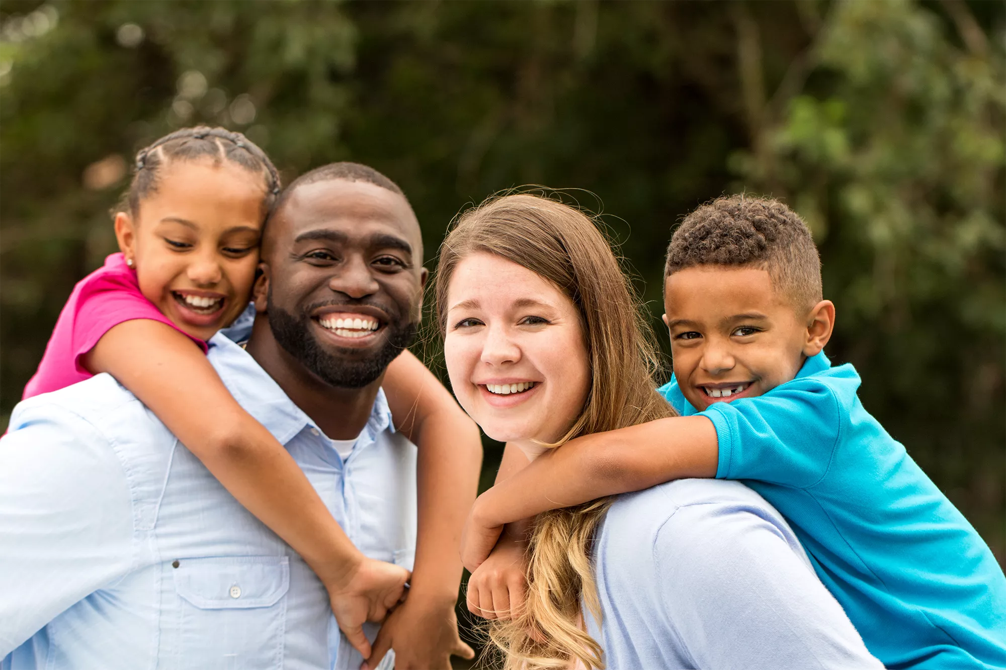 Biracial Family 2