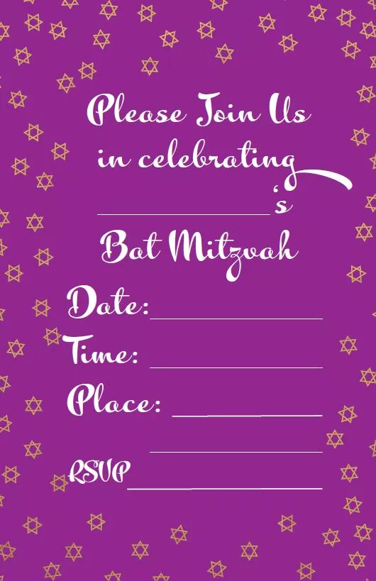 Bat Mitzvah